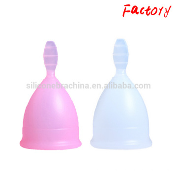 Senhora reutilizável Menstrual Cups copo menstrual silicone médico